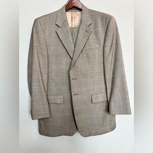 Ralph Lauren Glen Plaid Suit 40R